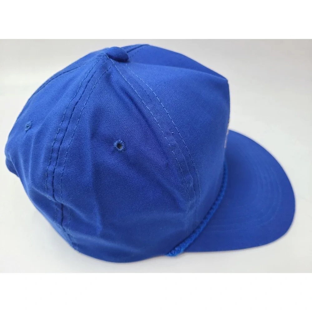 Vintage‎ Grapevine Opry Texas USA Outdoor Cap YoungAn Rope Snapback Hat Men Blue